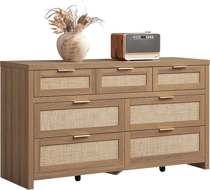 Commode Savanna, 7 tiroirs 