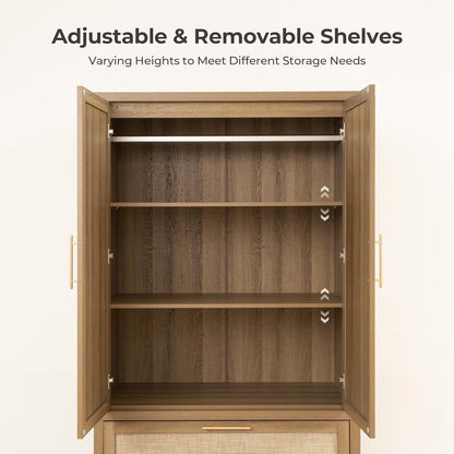 Armoire Savanna, hauteur 71 pouces 