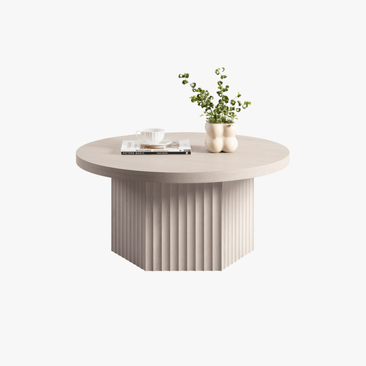 Tables basses rondes Stria 
